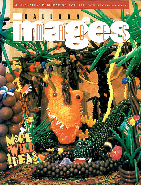 Cover of Balloon Images Magazine part of the competition piece Larry and Royal entered at IBAC.